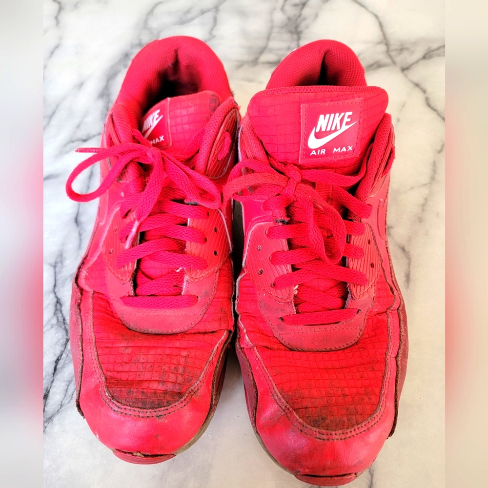 Nike Air Max 90 Essential University Red Size 13 Mens Aj1285-602